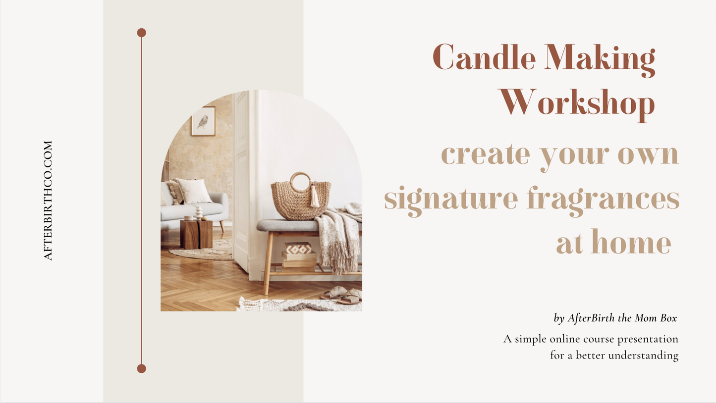 Virtual Candle Making Course